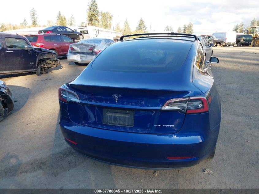2019 TESLA MODEL 3 LONG RANGE/PERFORMANCE - 5YJ3E1EB3KF497936