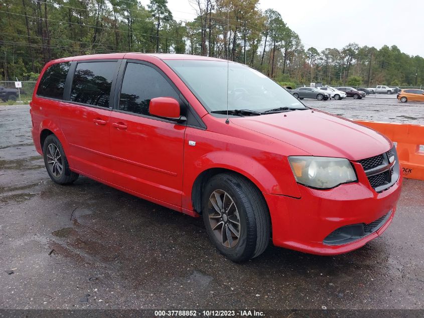 2014 DODGE GRAND CARAVAN SE 30TH ANNIVERSARY - 2C4RDGBG2ER275963