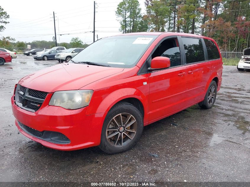 2014 DODGE GRAND CARAVAN SE 30TH ANNIVERSARY - 2C4RDGBG2ER275963