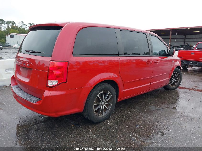 2014 DODGE GRAND CARAVAN SE 30TH ANNIVERSARY - 2C4RDGBG2ER275963