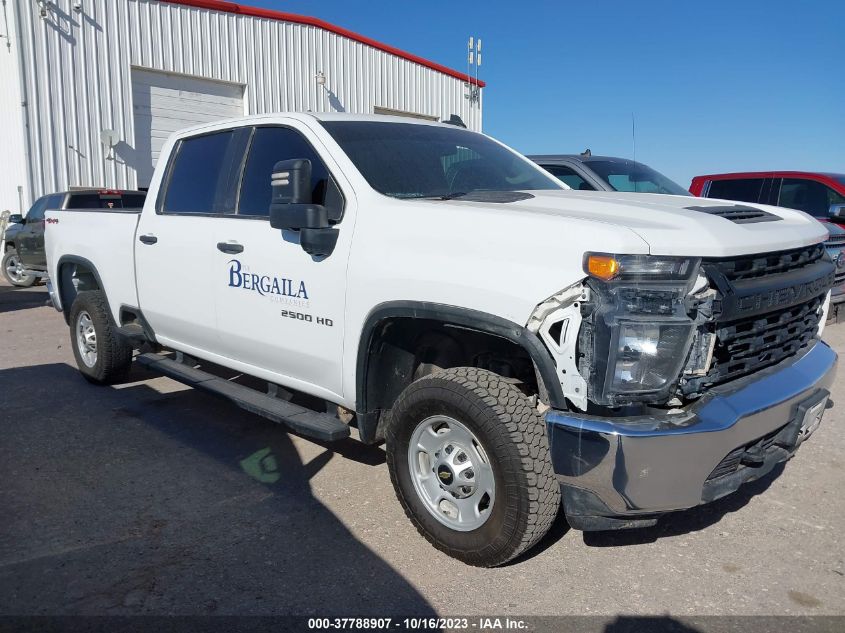 2021 CHEVROLET SILVERADO 2500HD WORK TRUCK - 1GC1YLE73MF257595