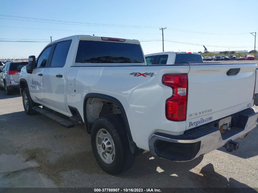 2021 CHEVROLET SILVERADO 2500HD WORK TRUCK - 1GC1YLE73MF257595