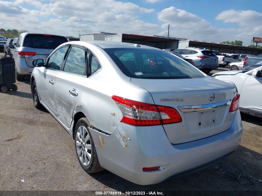 2015 NISSAN SENTRA S/SV/SR/SL - 3N1AB7AP0FL632577