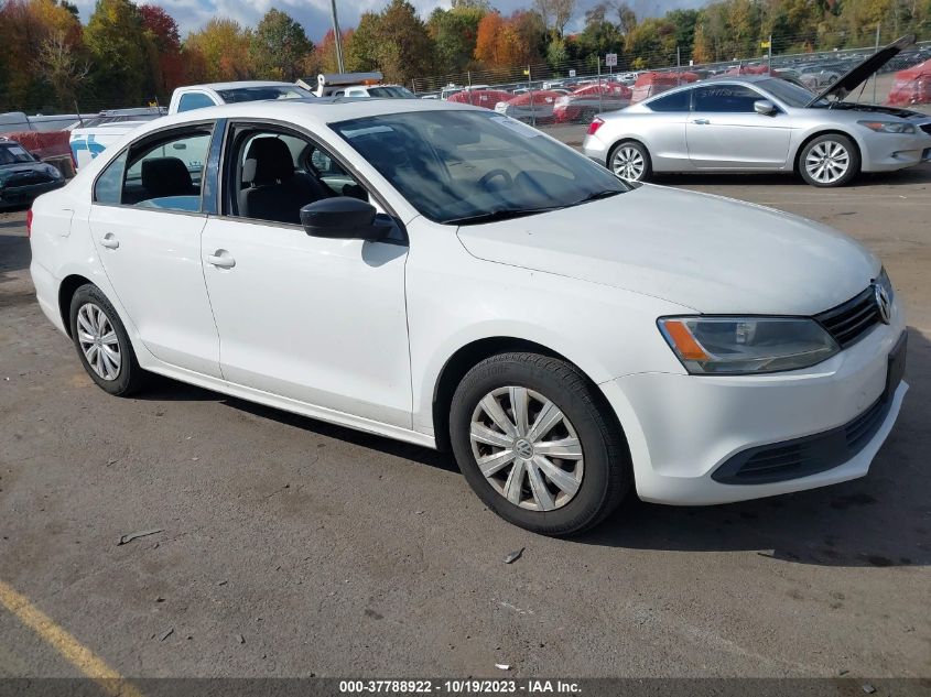 2013 VOLKSWAGEN JETTA SEDAN S W/SUNROOF - 3VW1K7AJ2DM241346