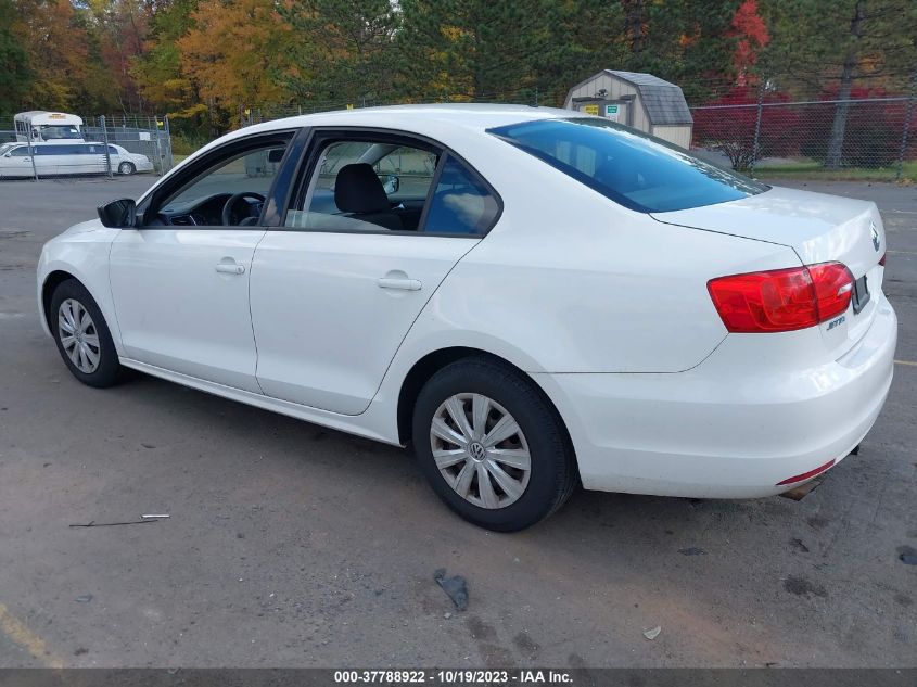 2013 VOLKSWAGEN JETTA SEDAN S W/SUNROOF - 3VW1K7AJ2DM241346