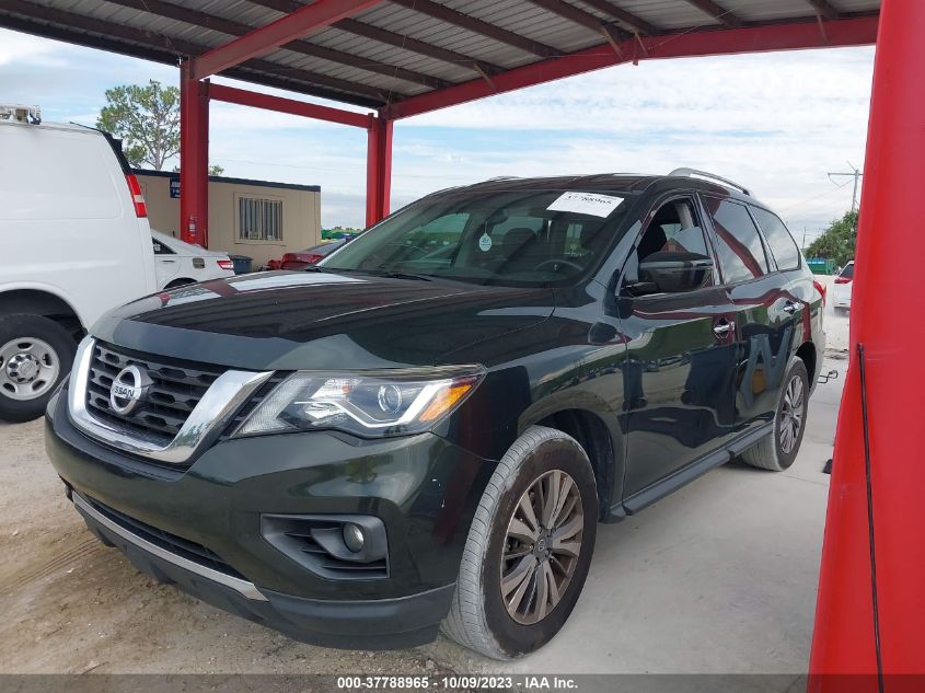 VIN 5N1DR2MN6KC588492 2019 NISSAN PATHFINDER SV