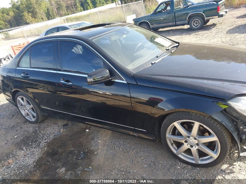 2014 MERCEDES-BENZ C 250 - WDDGF4HB5ER306825