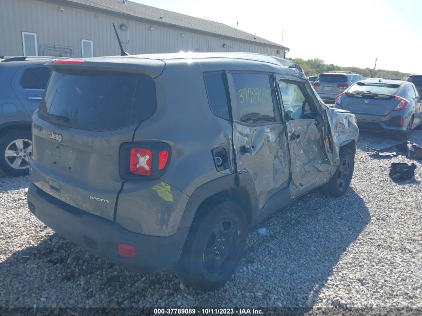 2019 JEEP RENEGADE SPORT - ZACNJBAB9KPK47008