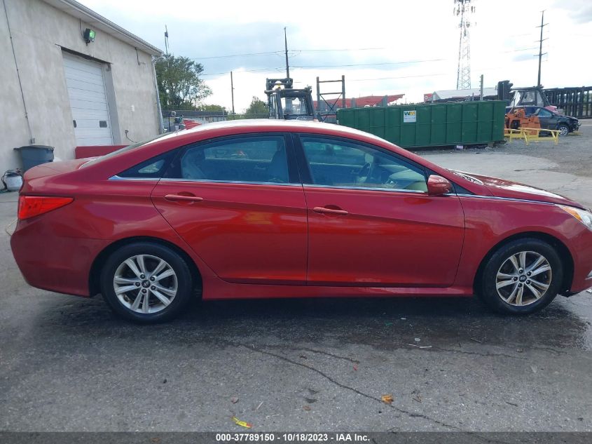 2014 HYUNDAI SONATA GLS - 5NPEB4AC2EH843661