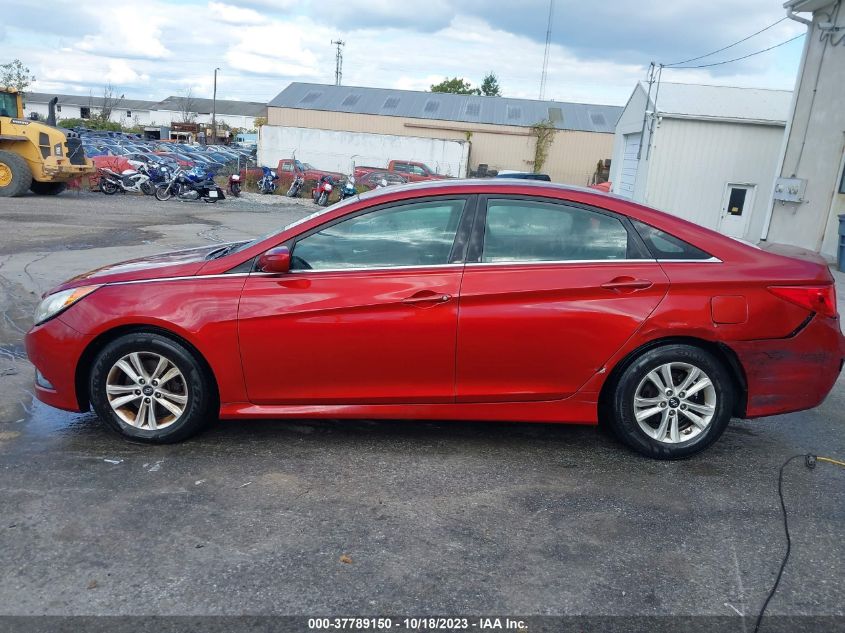 2014 HYUNDAI SONATA GLS - 5NPEB4AC2EH843661