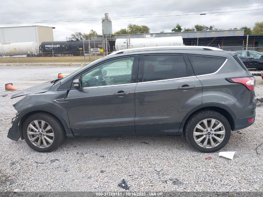 2017 FORD ESCAPE TITANIUM - 1FMCU0J91HUE20493