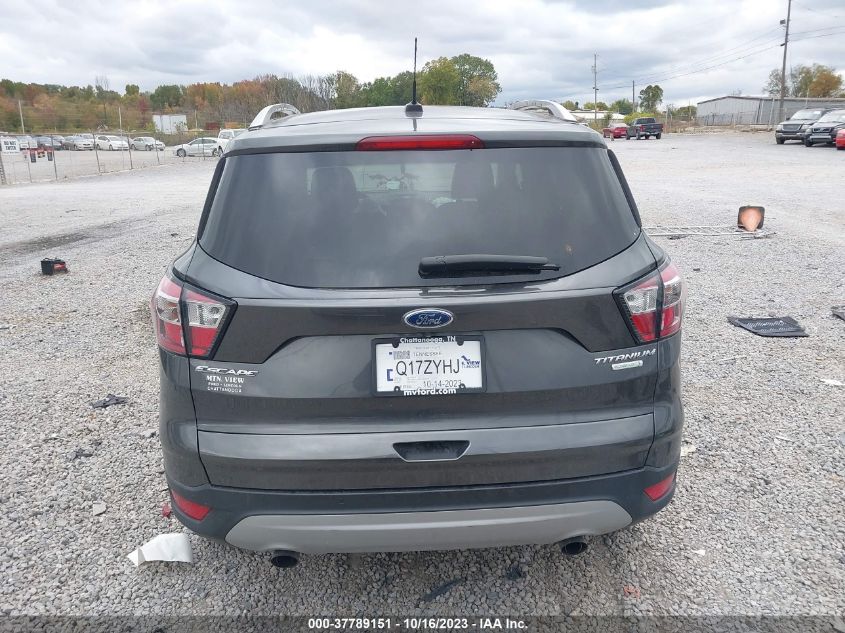 2017 FORD ESCAPE TITANIUM - 1FMCU0J91HUE20493