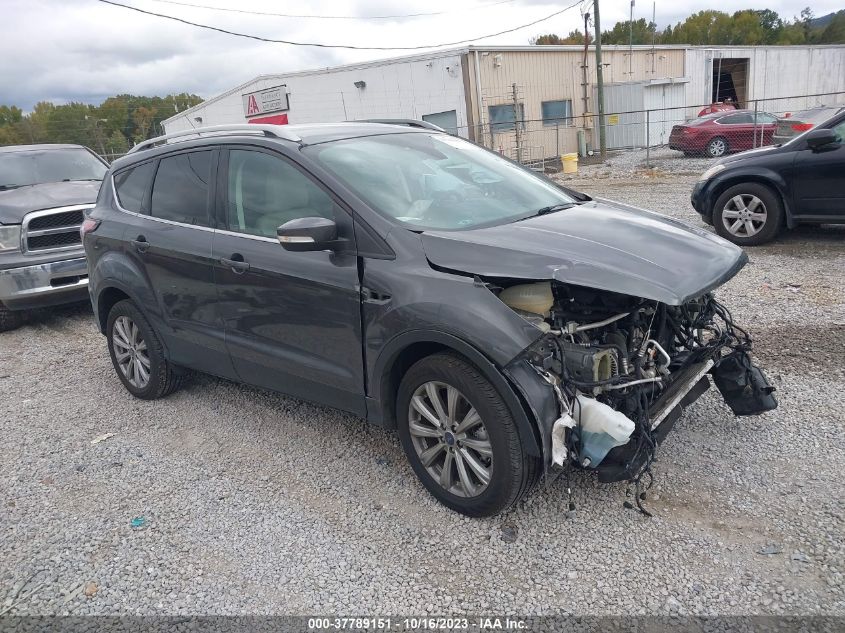 2017 FORD ESCAPE TITANIUM - 1FMCU0J91HUE20493