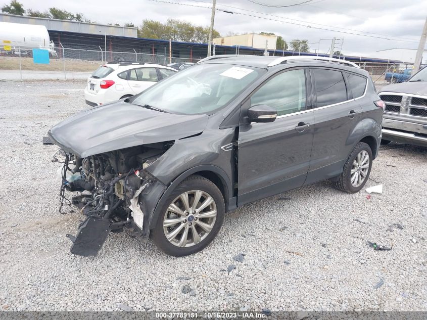 2017 FORD ESCAPE TITANIUM - 1FMCU0J91HUE20493