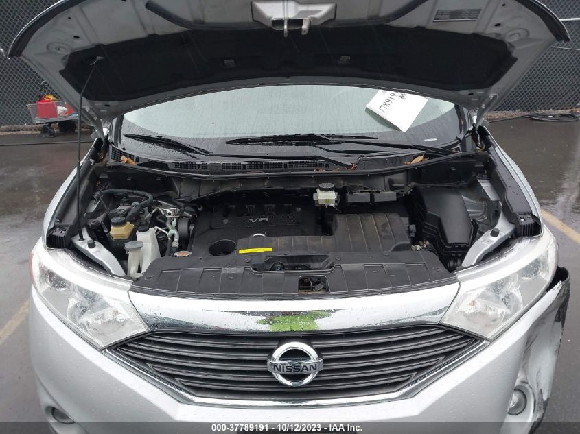 2014 NISSAN QUEST SV - JN8AE2KP6E9102597