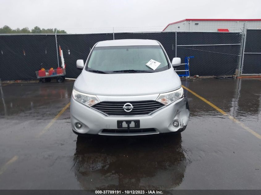 2014 NISSAN QUEST SV - JN8AE2KP6E9102597