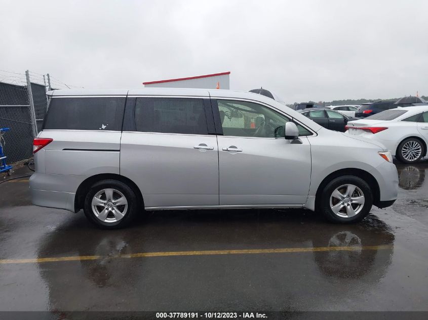2014 NISSAN QUEST SV - JN8AE2KP6E9102597