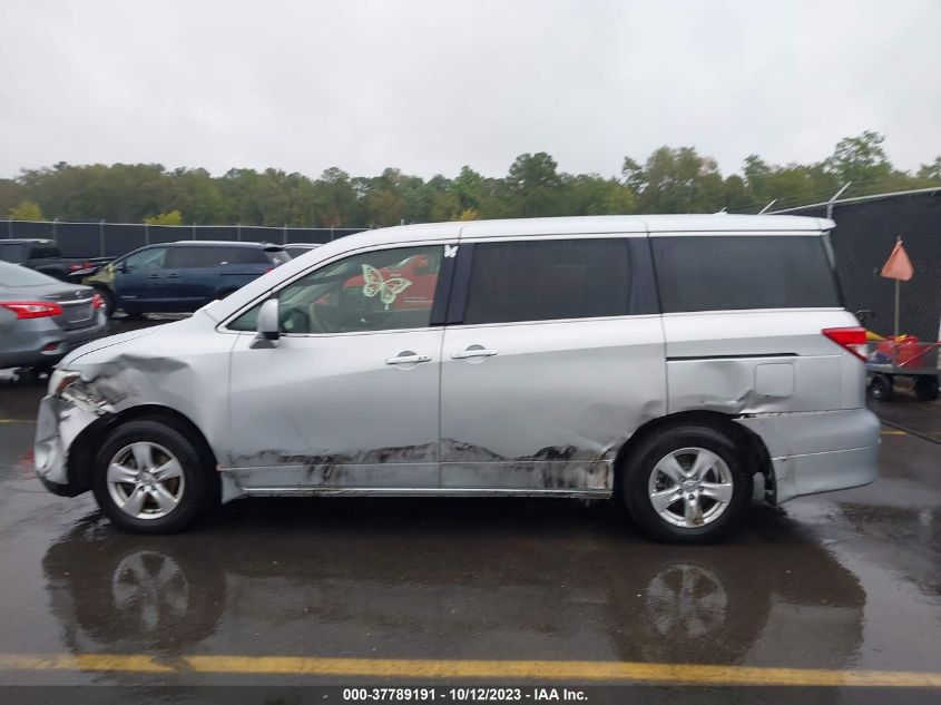 2014 NISSAN QUEST SV - JN8AE2KP6E9102597