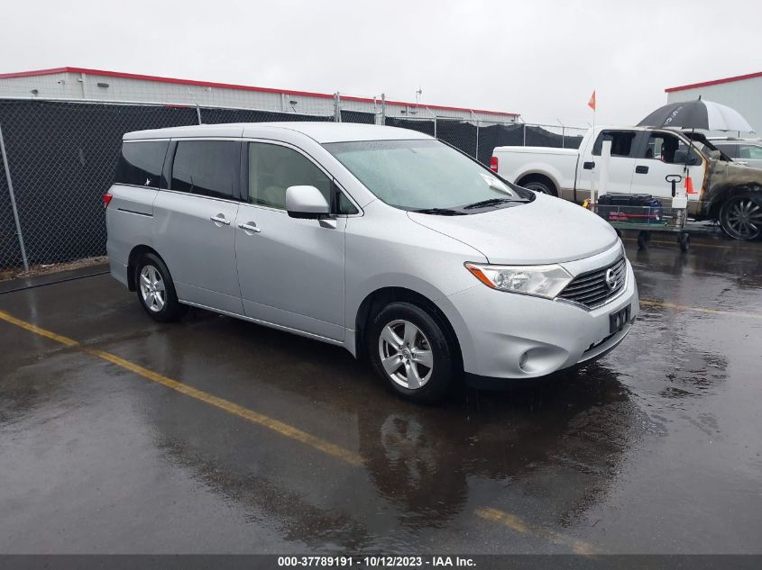 2014 NISSAN QUEST SV - JN8AE2KP6E9102597