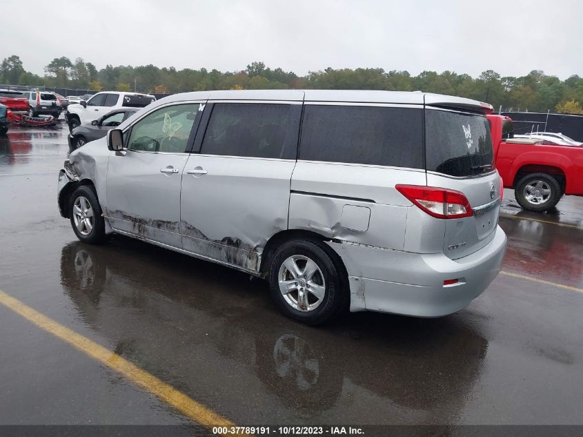 2014 NISSAN QUEST SV - JN8AE2KP6E9102597