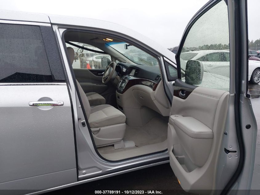 2014 NISSAN QUEST SV - JN8AE2KP6E9102597
