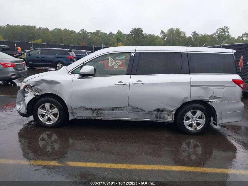 2014 NISSAN QUEST SV - JN8AE2KP6E9102597