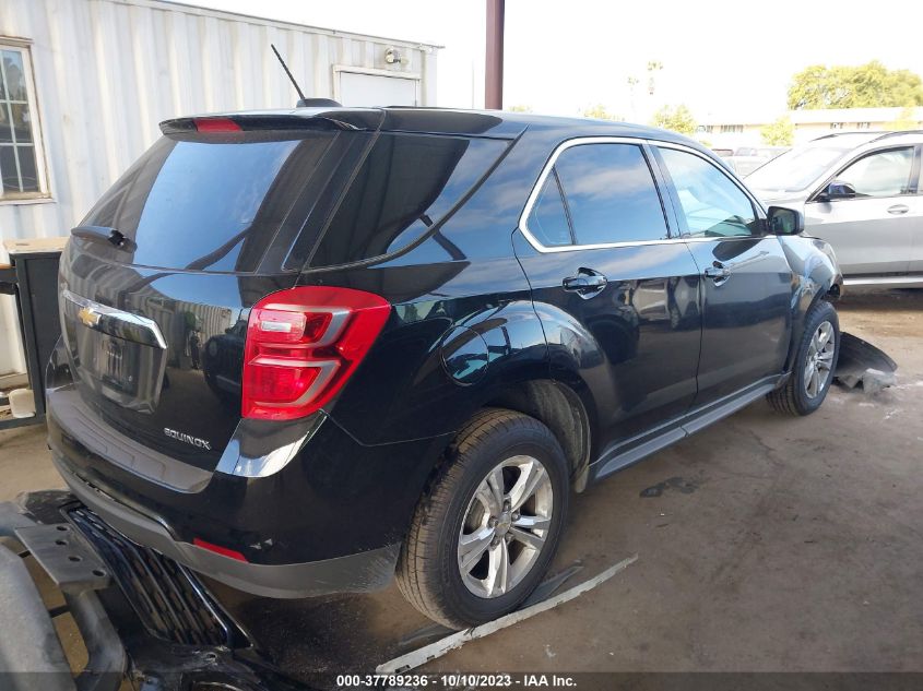 2016 CHEVROLET EQUINOX LS - 2GNALBEK2G1131907