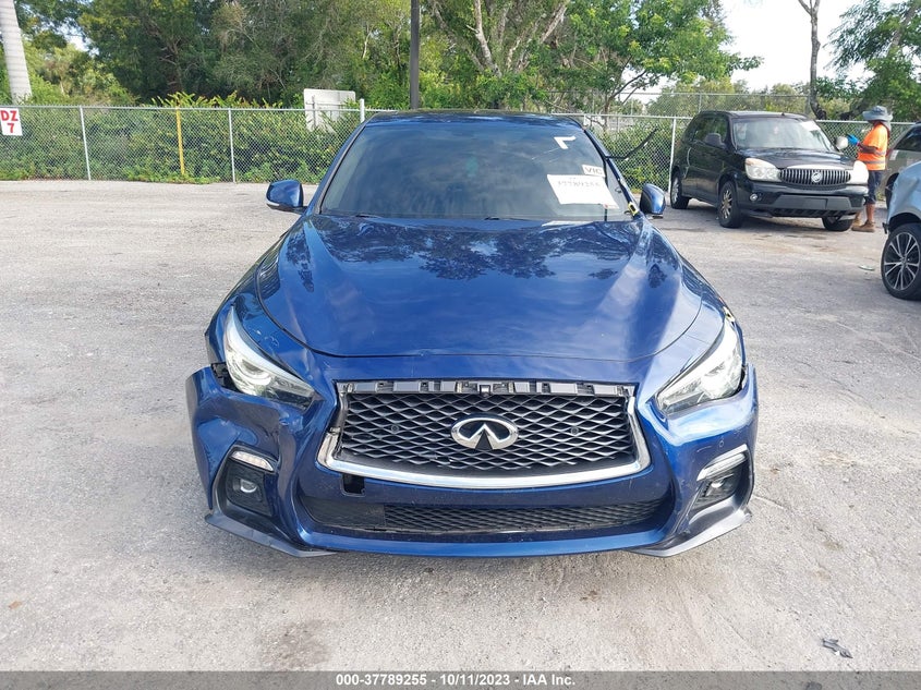 VIN JN1EV7AP9KM514049 2019 INFINITI Q50 3.0T SPORT