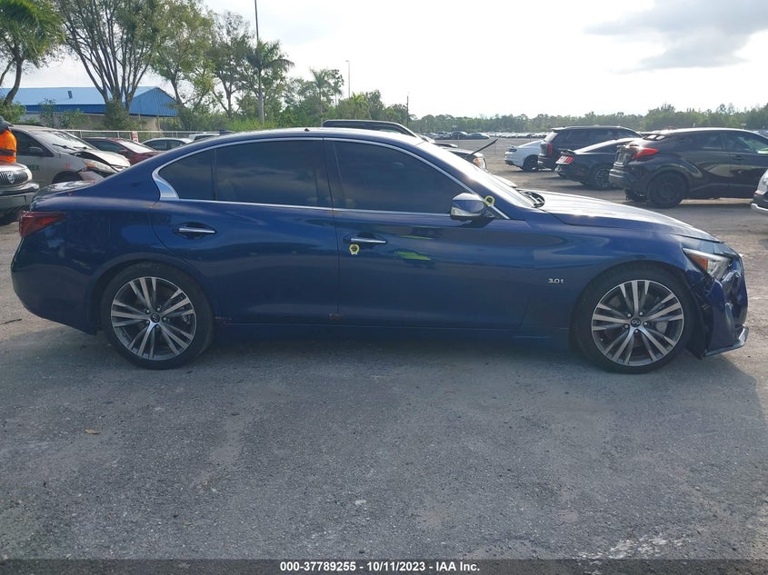 VIN JN1EV7AP9KM514049 2019 INFINITI Q50 3.0T SPORT