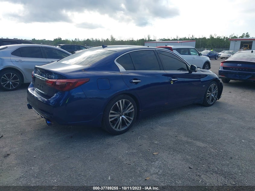 VIN JN1EV7AP9KM514049 2019 INFINITI Q50 3.0T SPORT