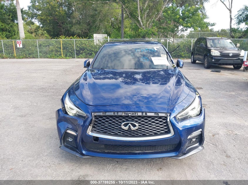 VIN JN1EV7AP9KM514049 2019 INFINITI Q50 3.0T SPORT