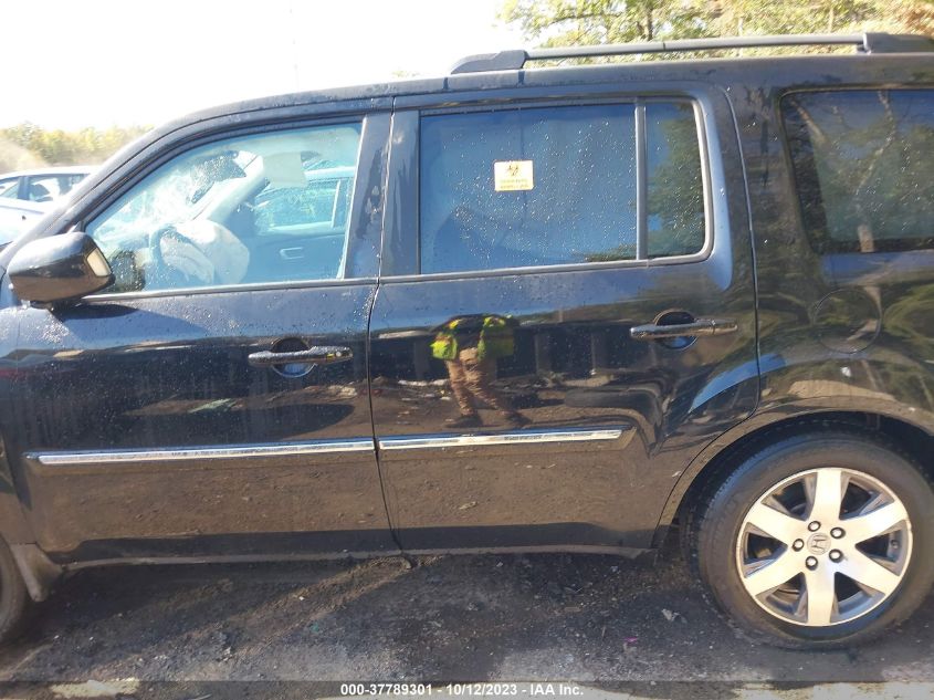 2014 HONDA PILOT TOURING - 5FNYF4H9XEB055799