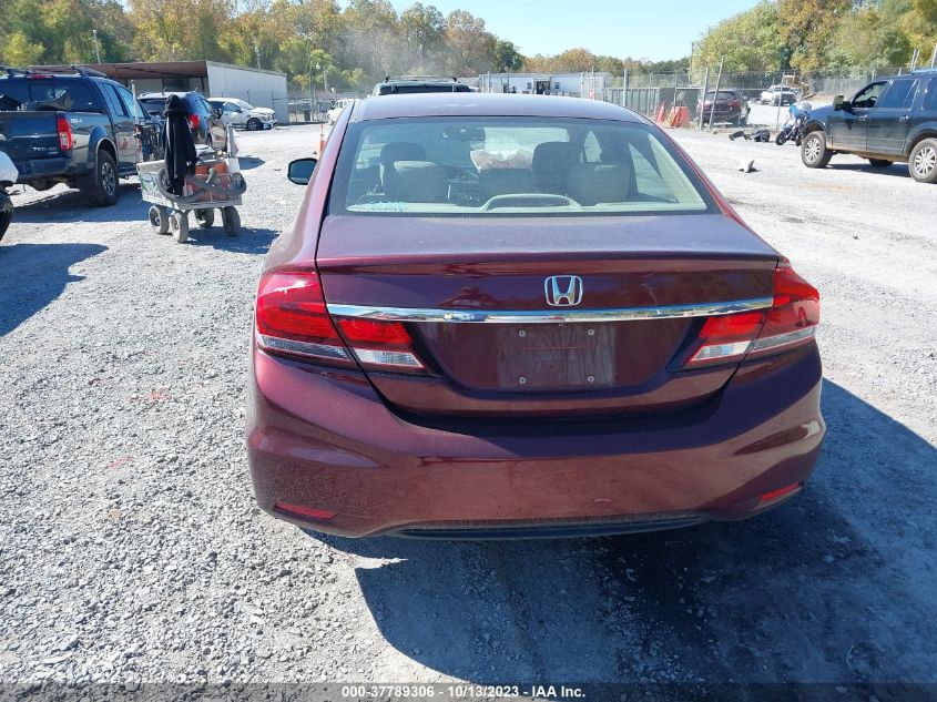 2013 HONDA CIVIC SDN EX-L - 19XFB2F91DE013066