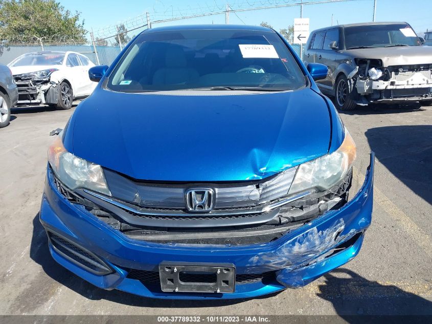 2014 HONDA CIVIC COUPE LX - 2HGFG3B54EH508945