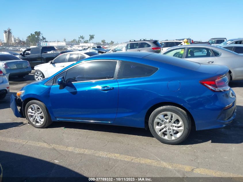 2014 HONDA CIVIC COUPE LX - 2HGFG3B54EH508945