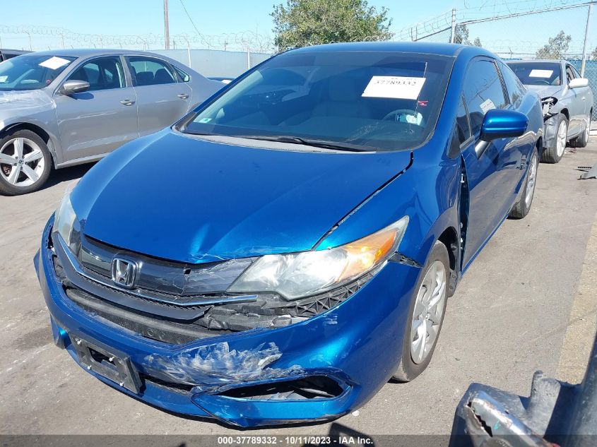 2014 HONDA CIVIC COUPE LX - 2HGFG3B54EH508945