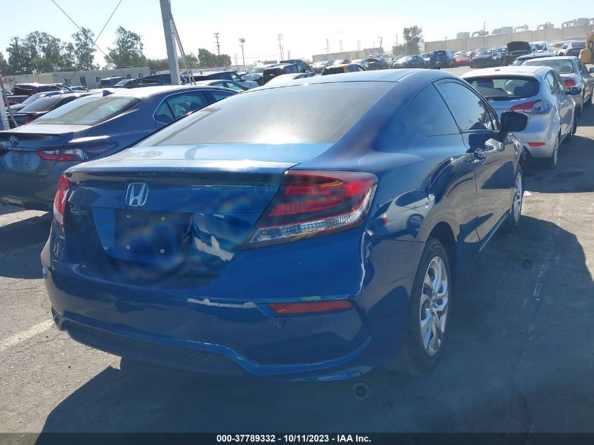 2014 HONDA CIVIC COUPE LX - 2HGFG3B54EH508945
