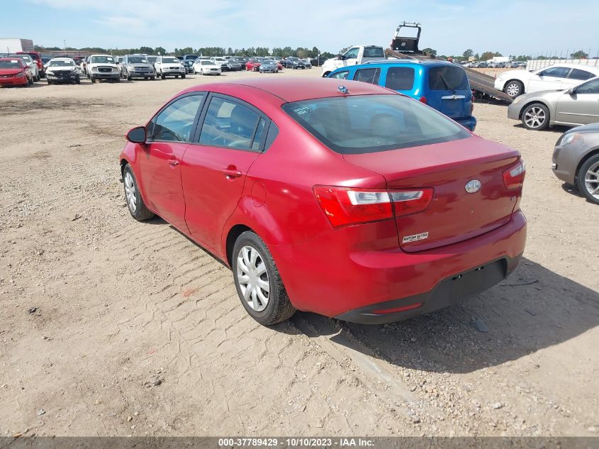 2013 KIA RIO LX - KNADM4A30D6108866