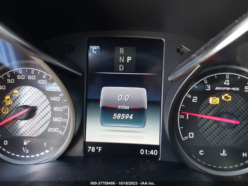 2019 MERCEDES-BENZ GLC AMG GLC 63 - WDC0G8JB4KF500473