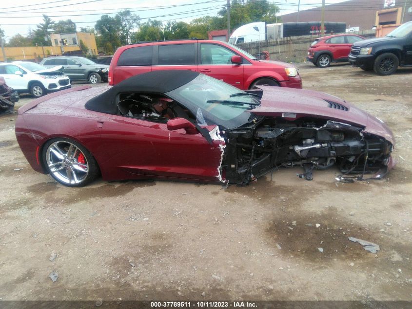 2019 CHEVROLET CORVETTE STINGRAY 2LT - 1G1YD3D73K5107252