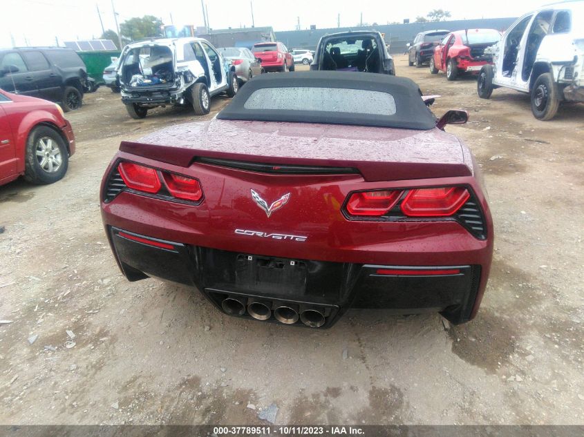 2019 CHEVROLET CORVETTE STINGRAY 2LT - 1G1YD3D73K5107252