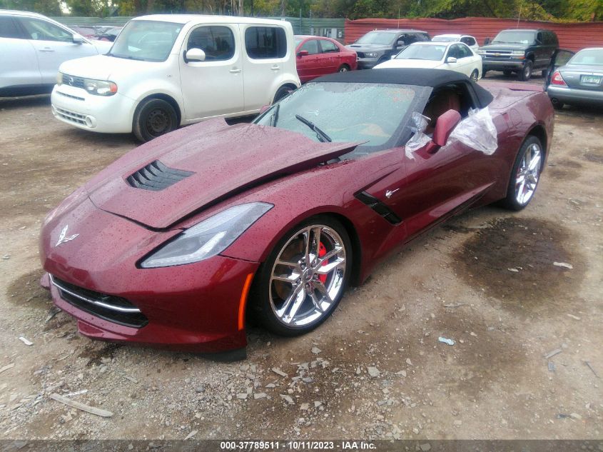 2019 CHEVROLET CORVETTE STINGRAY 2LT - 1G1YD3D73K5107252