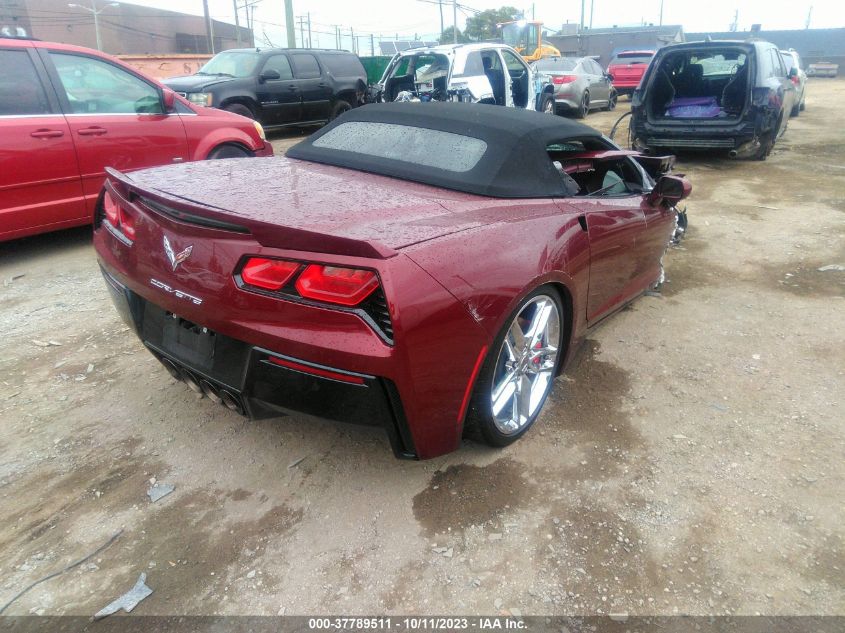 2019 CHEVROLET CORVETTE STINGRAY 2LT - 1G1YD3D73K5107252