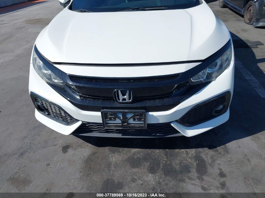2018 HONDA CIVIC HATCHBACK EX-L NAVI - SHHFK7H78JU410741
