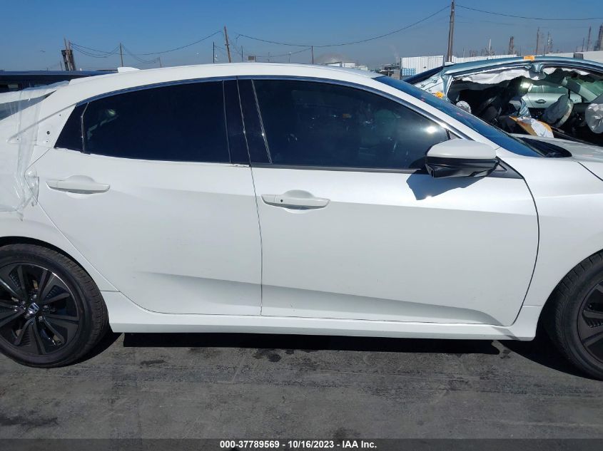 2018 HONDA CIVIC HATCHBACK EX-L NAVI - SHHFK7H78JU410741
