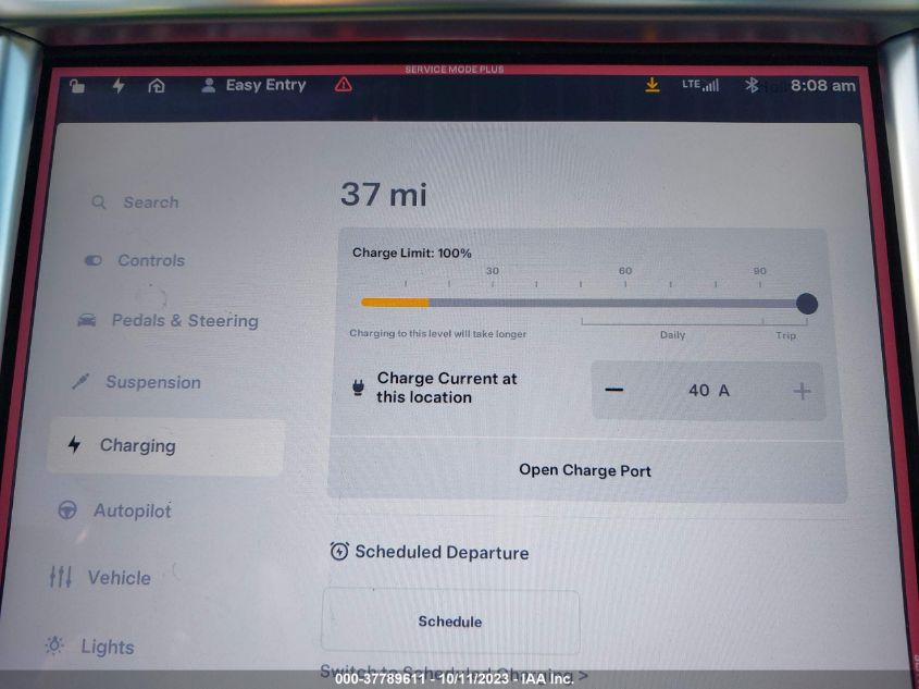 2015 TESLA MODEL S 85D/P85D/70D/90D/P90D - 5YJSA1H20FFP73711