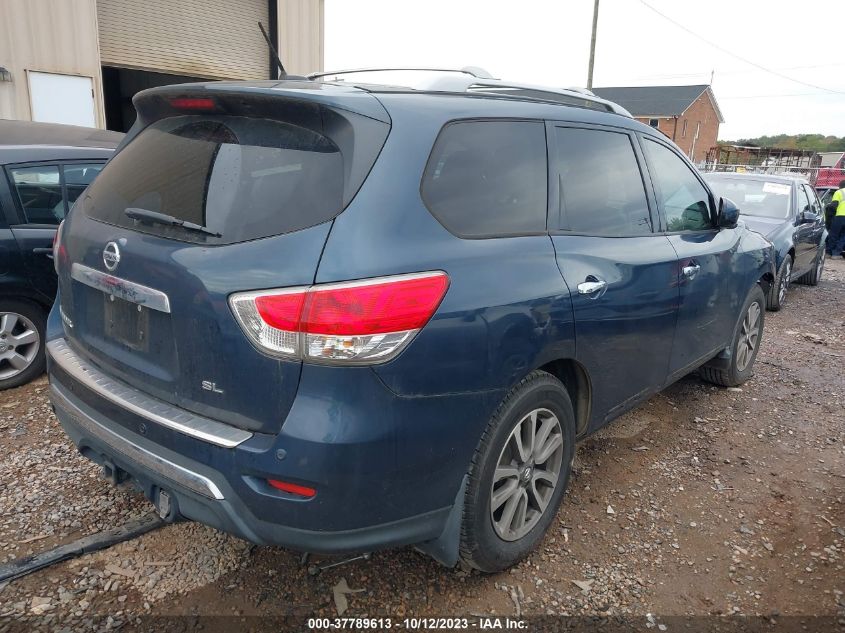2014 NISSAN PATHFINDER SL - 5N1AR2MN1EC664918