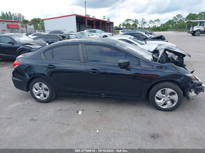 2015 HONDA CIVIC LX - 19XFB2F50FE110467