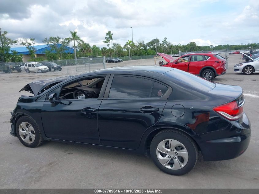 2015 HONDA CIVIC LX - 19XFB2F50FE110467