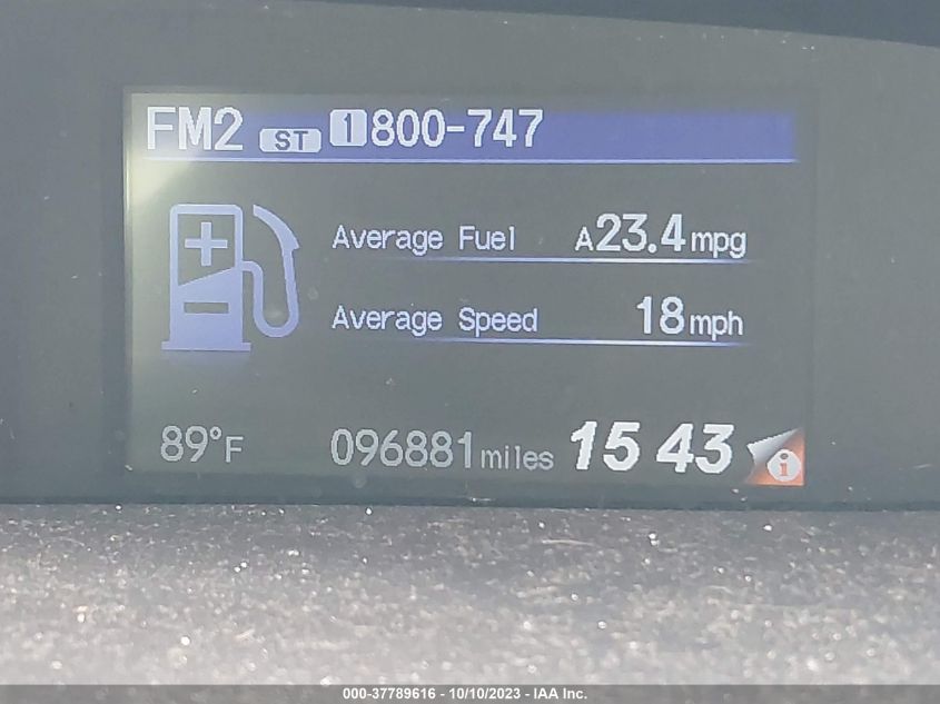 2015 HONDA CIVIC LX - 19XFB2F50FE110467